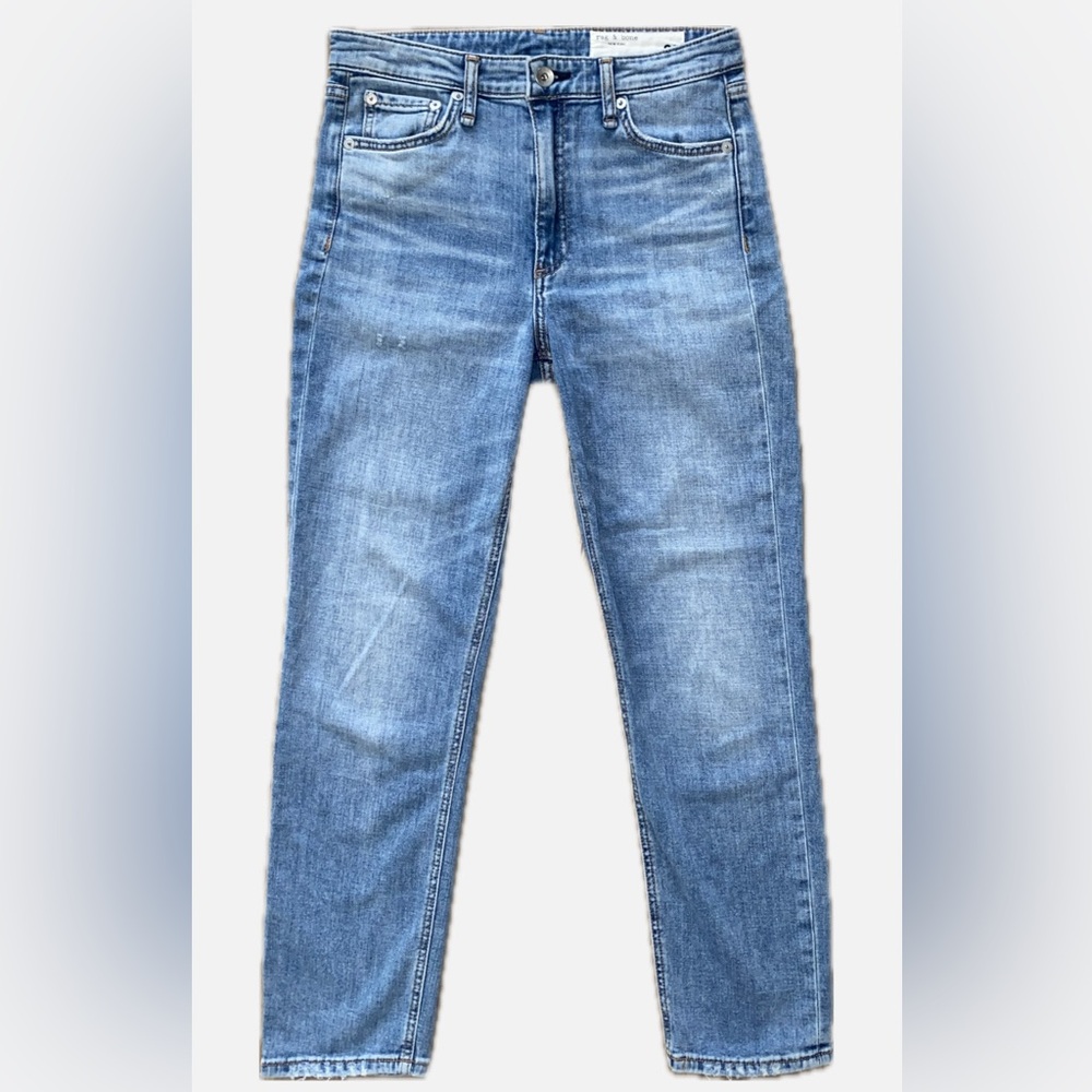 rag & bone Nina High-Rise Ankle Cigarette Jeans